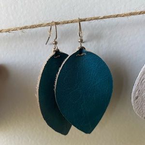 Blue earrings